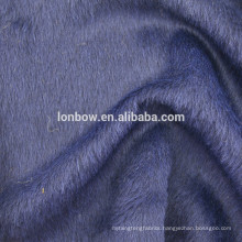 Duke blue alpaca wool fabric for men's coat